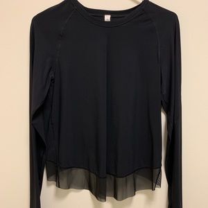Lululemon black long sleeve